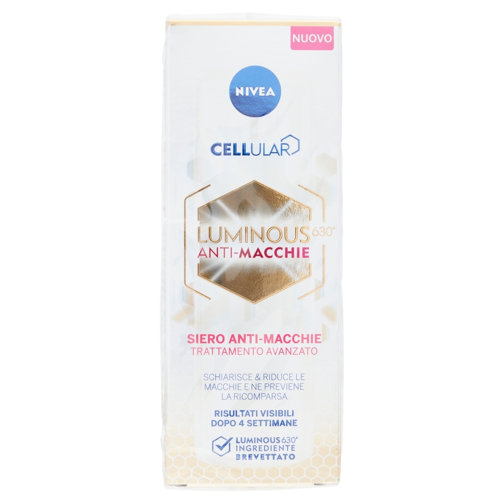 Nivea Cellular Luminous630 Anti-Macchie Siero Anti-Macchie Trattamento Avanzato 30 ml